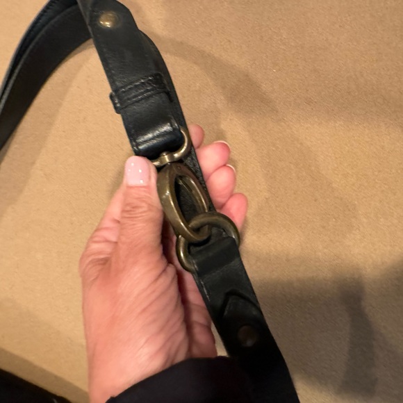 Etro Black Suede and Leather Shoulder Purse - Picture 11 of 16